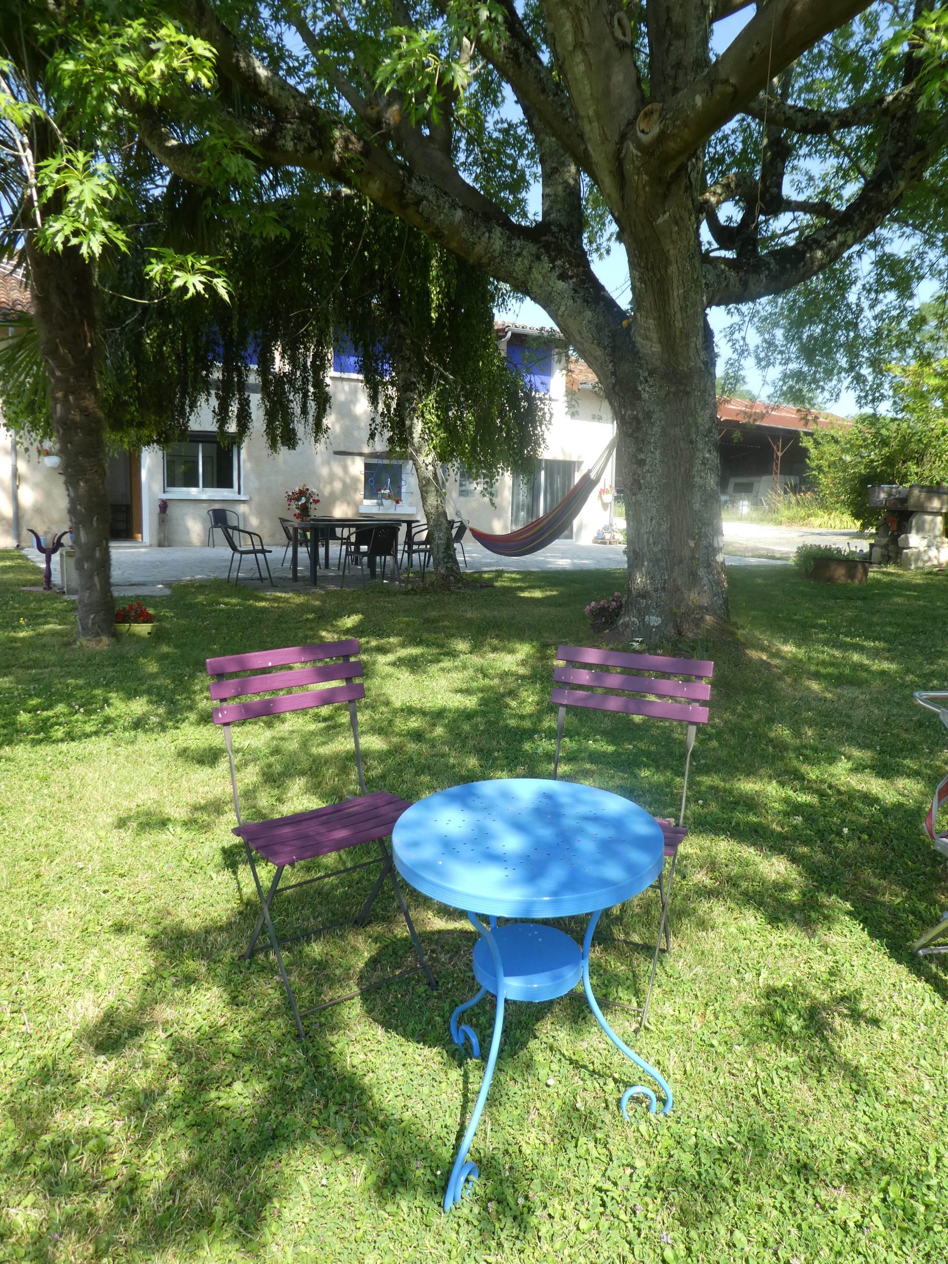 4 jardin table